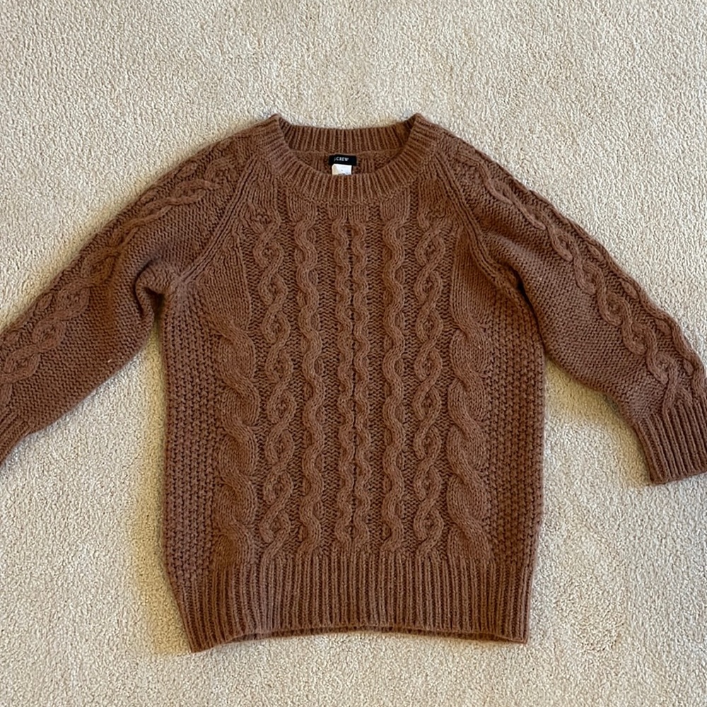 J.Crew Cable Sweater